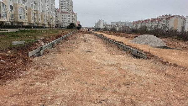 Источник: телеграм-канал Павла Иено Большая севастопольская стройка: дороге быть!
