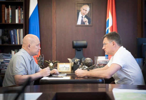 О чём говорили Михаил Развожаев и Александр Новак в Севастополе?