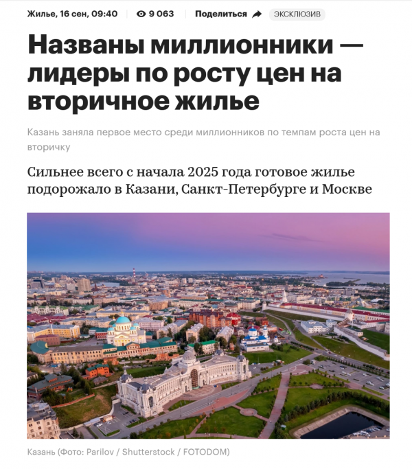 динамика стоимости