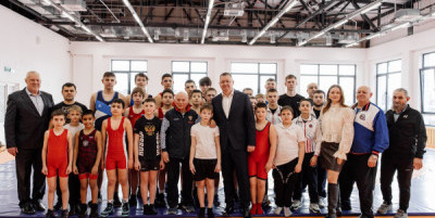 ГК «ИнтерСтрой» создаёт возможности для будущих побед: в БЦ «Крымский» в Симферополе открылся спортивный зал для юных спортсменов