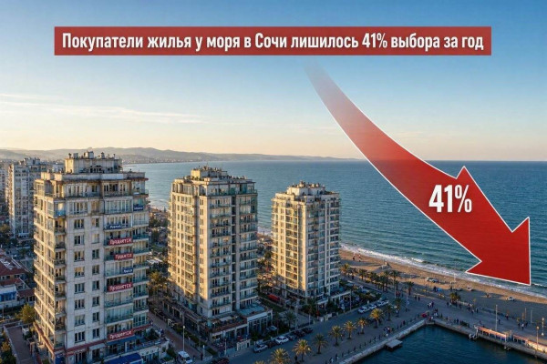 Фото: Шедеврум Море есть, квартир нет: дефицит предложения меняет правила игры в Сочи